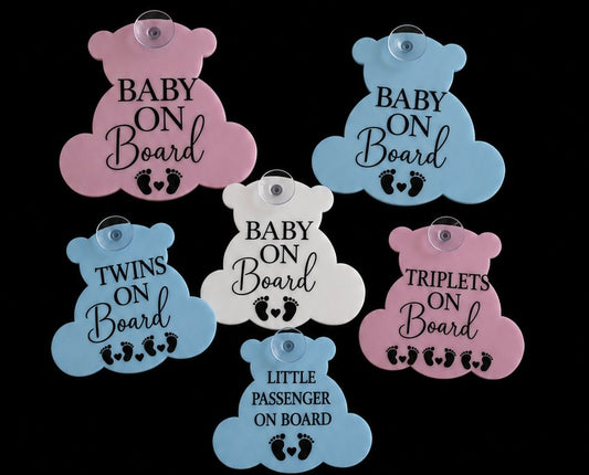 Personalised Baby on Board Sign